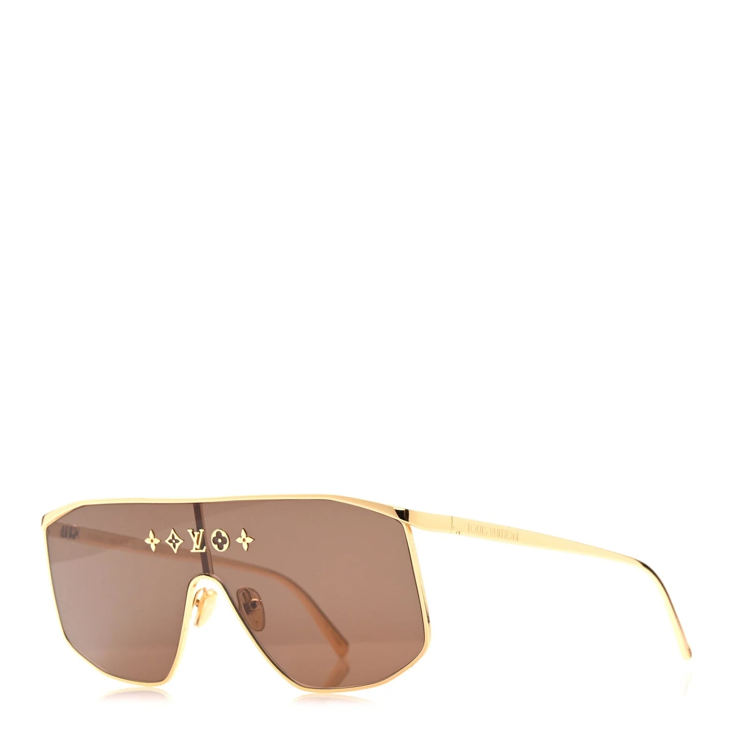 Louis Vuitton — Metal Golden Mask Sunglasses Z1717U — Accessory — resale