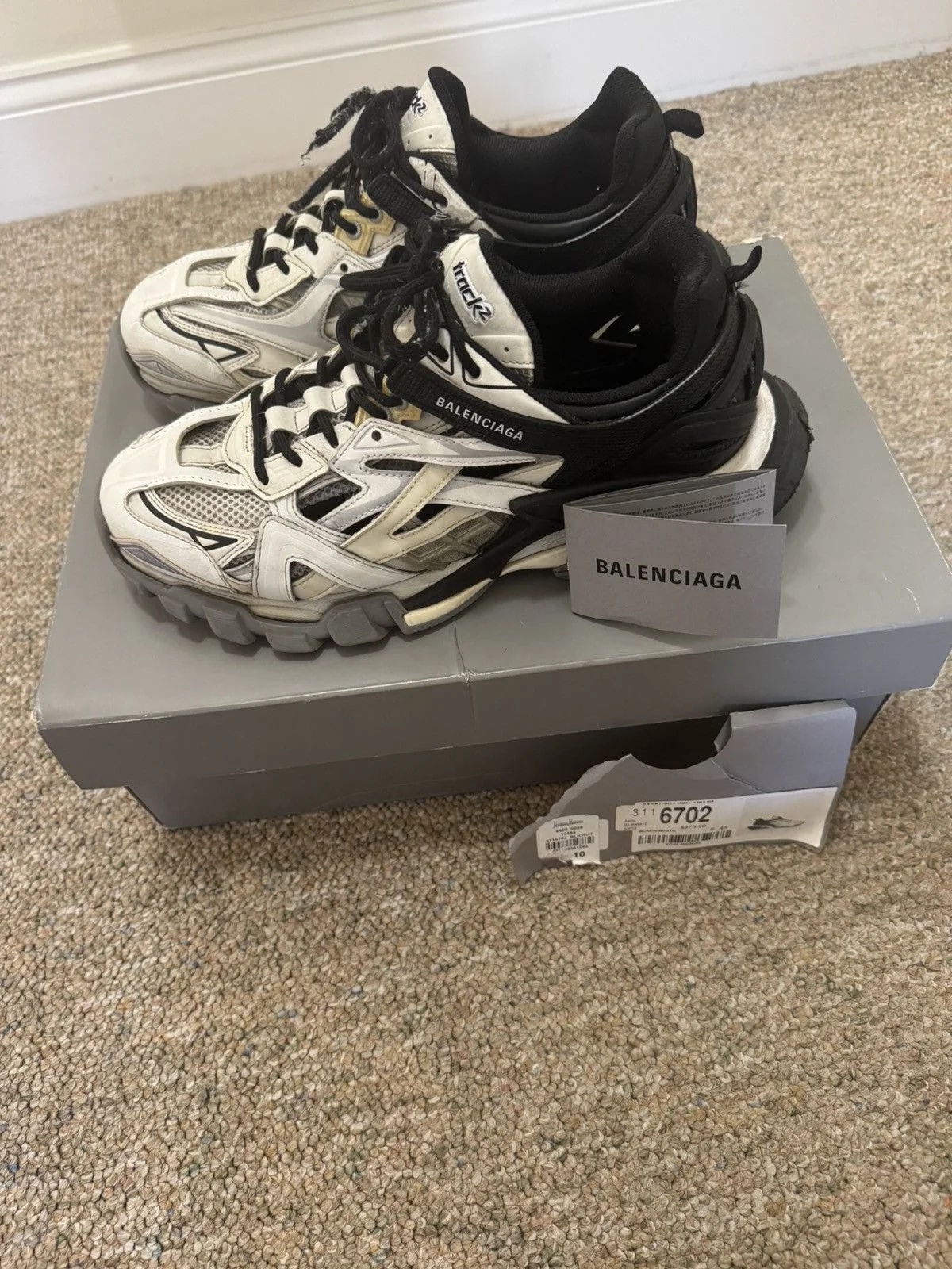Balenciaga — Balenciaga Track 2.0 Silcer US 10 EU 43 — Sneaker — resale