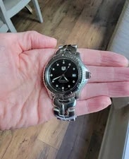 Tag Heuer — TAG Heuer WT1115.BA0551 Link Series Professional Black Diamonds Steel — Watch — resale