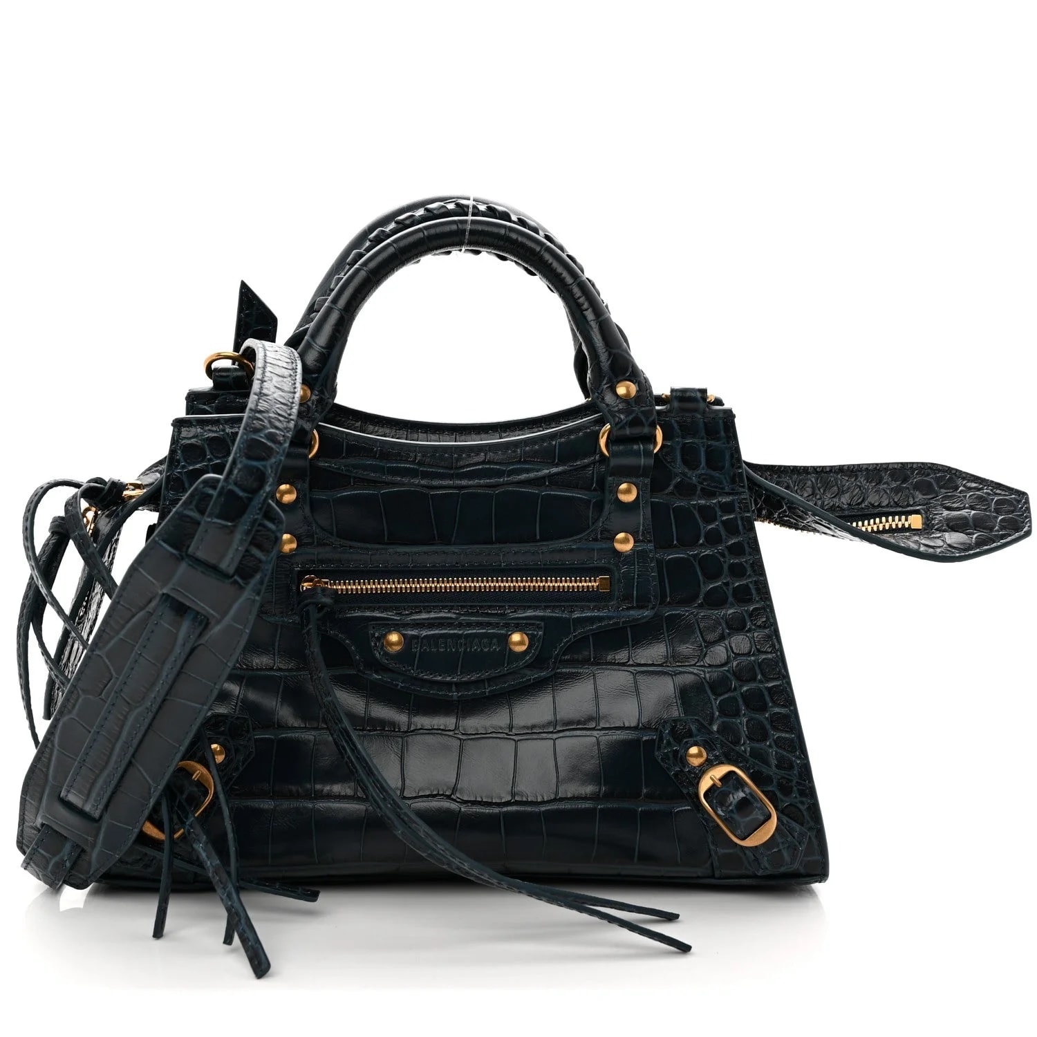 Balenciaga — Extra Supple Embossed Neo XS City — Handbag — resale