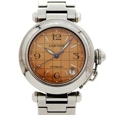 Cartier — Cartier Pasha C W31024M7 Orange Dial ( & ) GZl1jerr — Watch — resale
