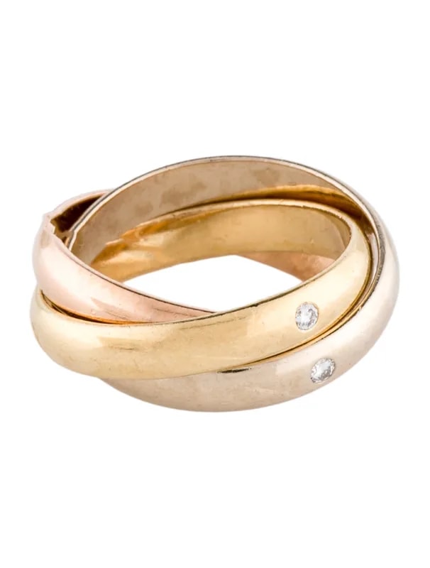 Cartier — 3 Diamonds les Must de Cartier Trinity — Jewelry — resale