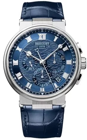 Worldofluxuryus — Breguet Marine 5527 18K White Gold — Watch — resale