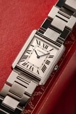 Cartier — Cartier Tank Solo Large, Ref. W5200014, Year 2010, Full Set — Watch — resale