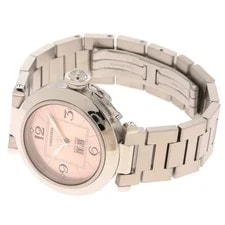 Cartier Pasha C Big Date W310058M7 Stainless Steel 35mm Pink Dial #DW2707 3