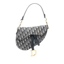 Dior — Authenticated Dior Saddle Fabric — Handbag — resale