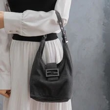 Fendi — Fendi Mamma Baguette One Cotton ** — Handbag — resale