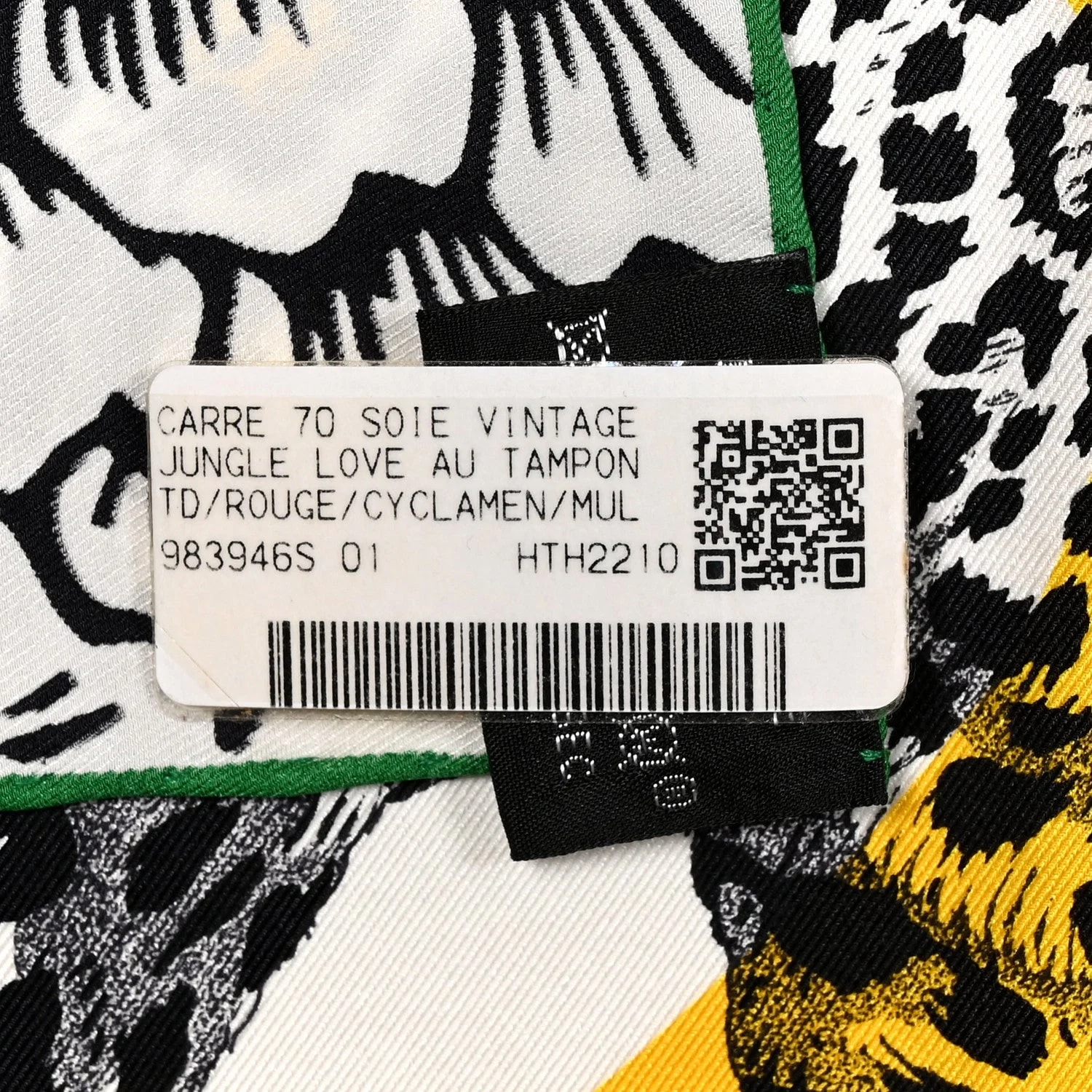 Jungle Love Au Tampon Scarf 70 Cyclamen 2
