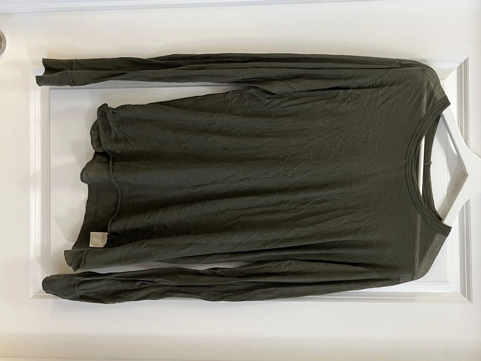 Rick Owens — Rick Owens Long Sleeve Tee – — streetwear — resale