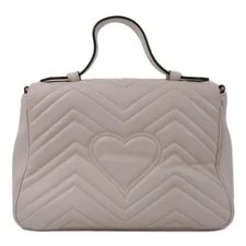 Gucci GHW GG Marmont Small Chain 2Way 498110 2