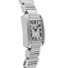 Cartier Tank Francaise Small Model Steel Quartz 25mm X 20mm Bracelet W51008Q3 3