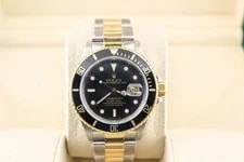 1987 Rolex Submariner 16803 Black Dial TT Oyster No Papers 40mm 2