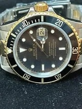 1987 Rolex Submariner 16803 Black Dial TT Oyster No Papers 40mm 3