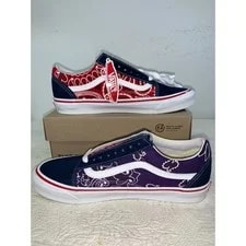 Vans — Vans Vault OG Old Skool LX Night Eyes Paisley Bandana Color — Sneaker — resale