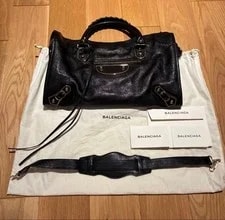 Balenciaga — Balenciaga the City Motorcycle Classic Hardware 2Way Excellent — Handbag — resale