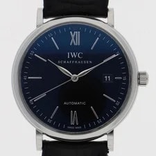 IWC — IWC IW356502 Portofino Black SS AT — Watch — resale