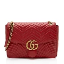 Gucci — Gucci Matelasse GG Marmont XL Flap — Handbag — resale