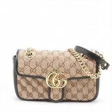Gucci — Gucci GG Marmont & Chain X 446 — Handbag — resale