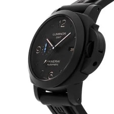 Panerai Luminor GMT Date Black Ceramic 44mm Auto Strap PAM 1441 2