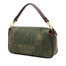 Fendi Sarah Coleman Fish Eye Embroidered Baguette Satchel 2