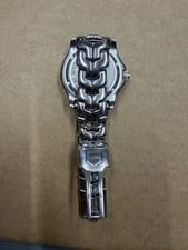 Tag Heuer Professional Link Diamond Hour Markers - Black Dial - 200 Meters 4