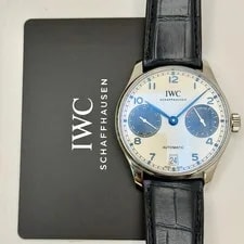 IWC Portugiser 42.3mm Auto 7-Day Power Reserve White Dial IW500715 2