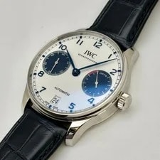 IWC Portugiser 42.3mm Auto 7-Day Power Reserve White Dial IW500715 3