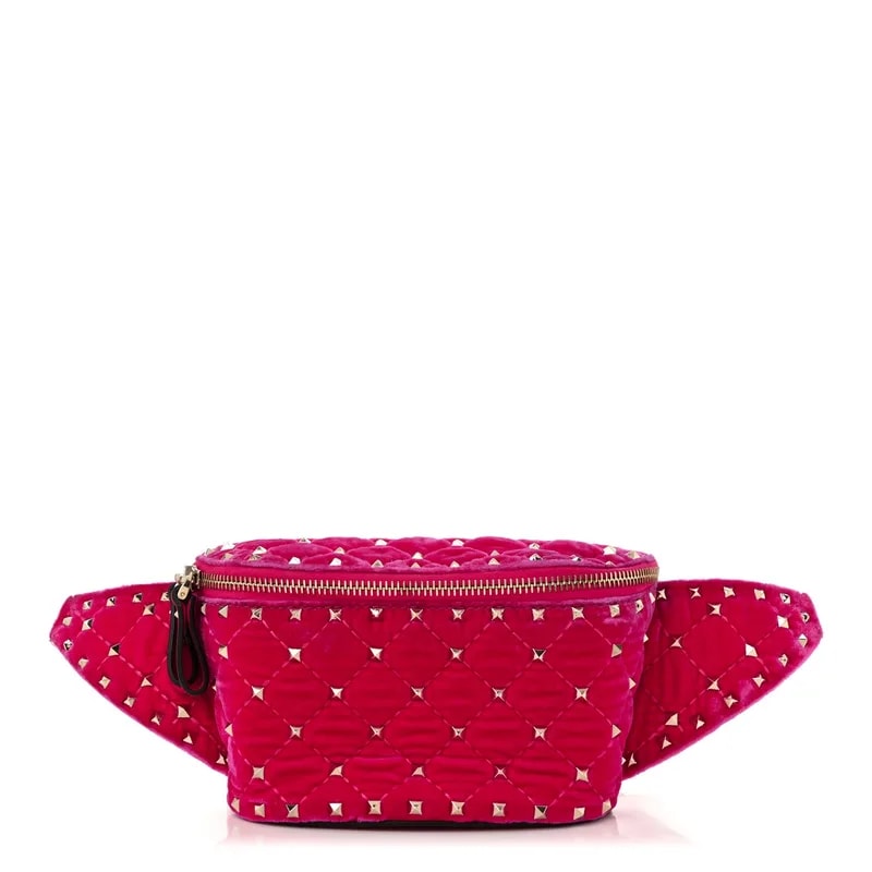 Valentino Garavani — Rockstud Spike Belt 85 Disco — Handbag — resale