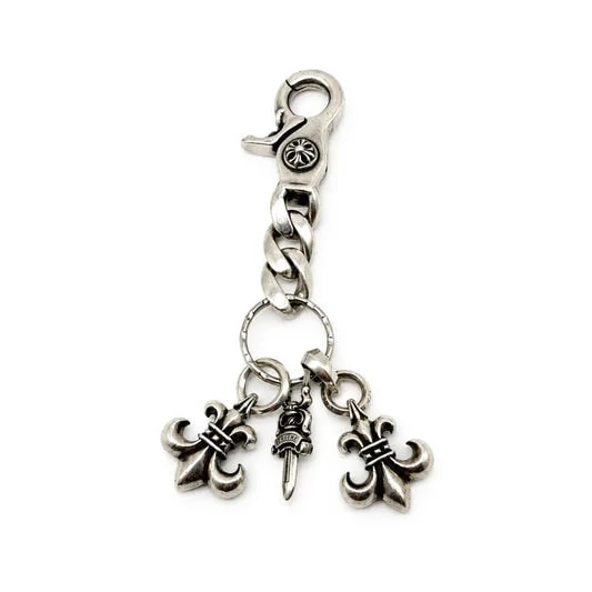 Hearts 3 Charm Keychain — Accessory — resale
