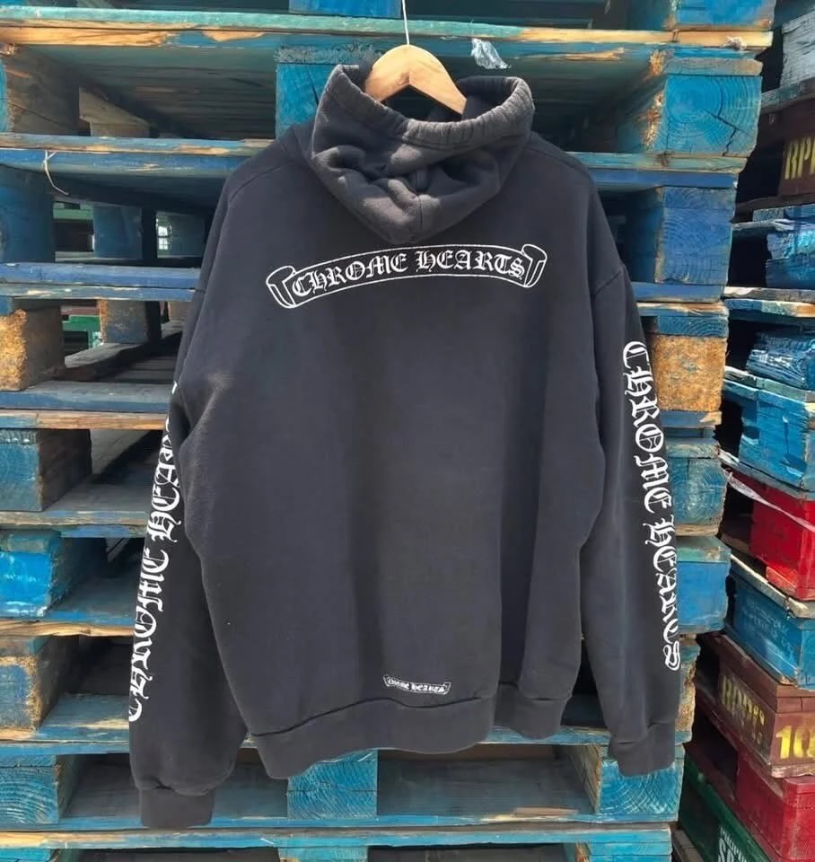 Chrome Hearts — Hearts Skull Hoodie — streetwear — resale