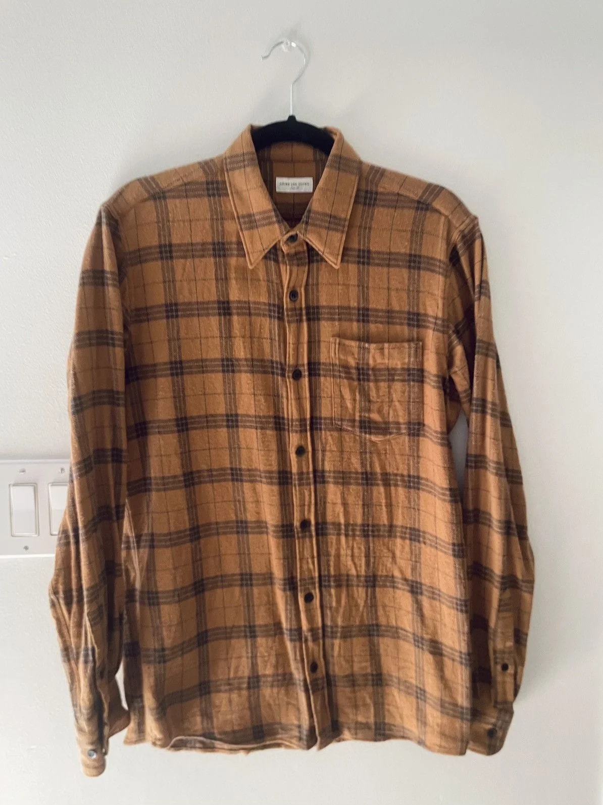 Dries Van Noten — Dries van Noten Corbino Shirt in Plaid — streetwear — resale