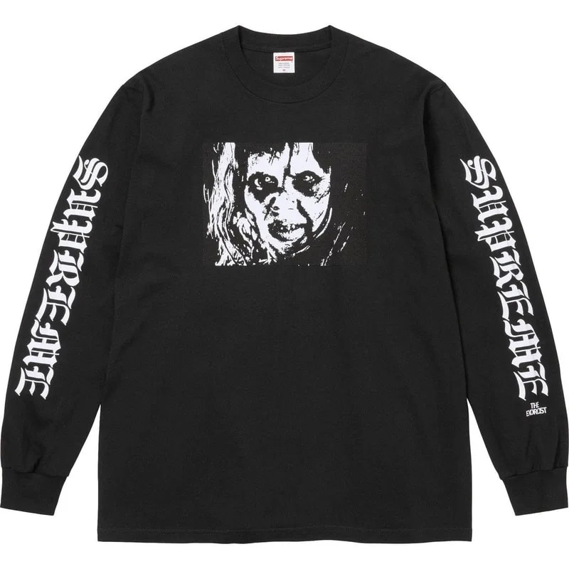 Supreme — Supreme Exorcist the Mother Long Sleeve Tee — streetwear — resale