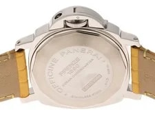 Panerai PAM00088 OP6633 Luminor GMT Stainless / Leather blackDial【436】 4