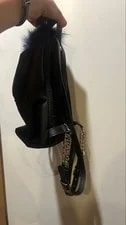 Fendi Monster Backpack Leopard Chain Strap Authentic New 4