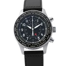 IWC — IWC Pilot Chronograph IW395001 Stainless Steel / Leather 46mm #TZW1417 — Watch — resale