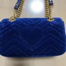 Gucci Matelasse Small GG Marmont Crossbody Chain 2