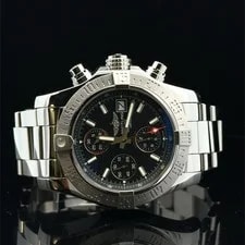 Breitling — Breitling Avenger II A13381 43mm Chronograph Automatic Black Dial Box — Watch — resale