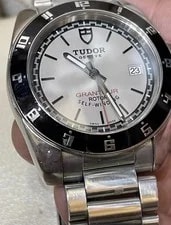 Preowned Tudor Glamour Date 20050N-95720 41mm Silver Grey Dial Steel ’S 2