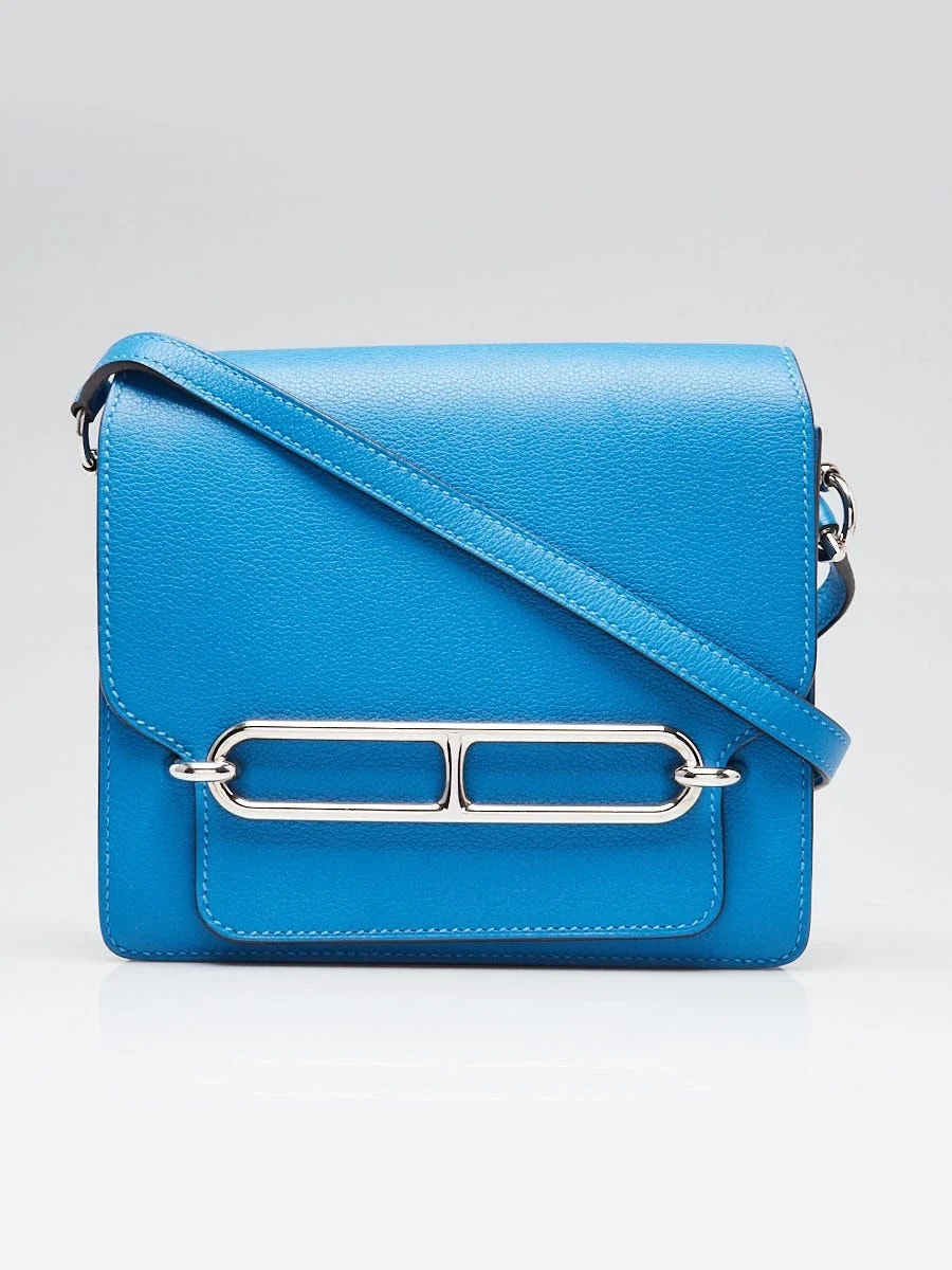 Hermès — Hermes Hydra Evercolor Palladium Plated Roulis — Handbag — resale