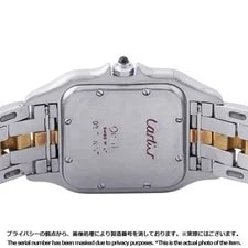 Cartier Panthere MM 1 Row MM/H36mm W26.5mm Steel 18K Yellow Gold Ivory Dia... 3