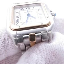 Cartier Panthere MM 1 Row MM/H36mm W26.5mm Steel 18K Yellow Gold Ivory Dia... 4