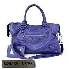 Balenciaga — Balenciaga Giant Brogues City 2Way Strap — Handbag — resale