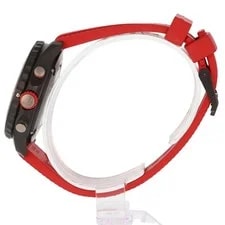 Breitling Endurance Pro 38mm Black Dial Quartz Red Rubber Strap 4