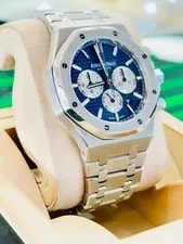 Audemars Piguet — Audemars Piguet Royal Oak Blue Chronograph 41mm 26331ST.OO.1220ST.01 B/P — Watch — resale