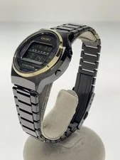 Casio Digital Analog Stainless BLK SS TRN 50ZE 1AJR From Japan 2