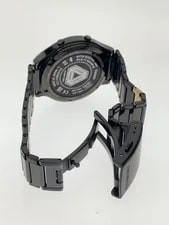 Casio Digital Analog Stainless BLK SS TRN 50ZE 1AJR From Japan 4