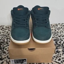 Nike SB Dunk Low Pro Deep Fir/ -Fir- Skateboarding Shoes US 12 3