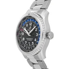 Breitling Aviator 8 B35 Unitime GMT Steel Auto 43mm 43 AB3521U41B1A1 2