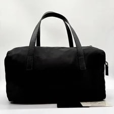 Prada Mini Boston Triangle Logo Excellent Condition 3