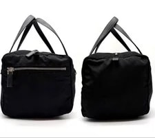Prada Mini Boston Triangle Logo Excellent Condition 4